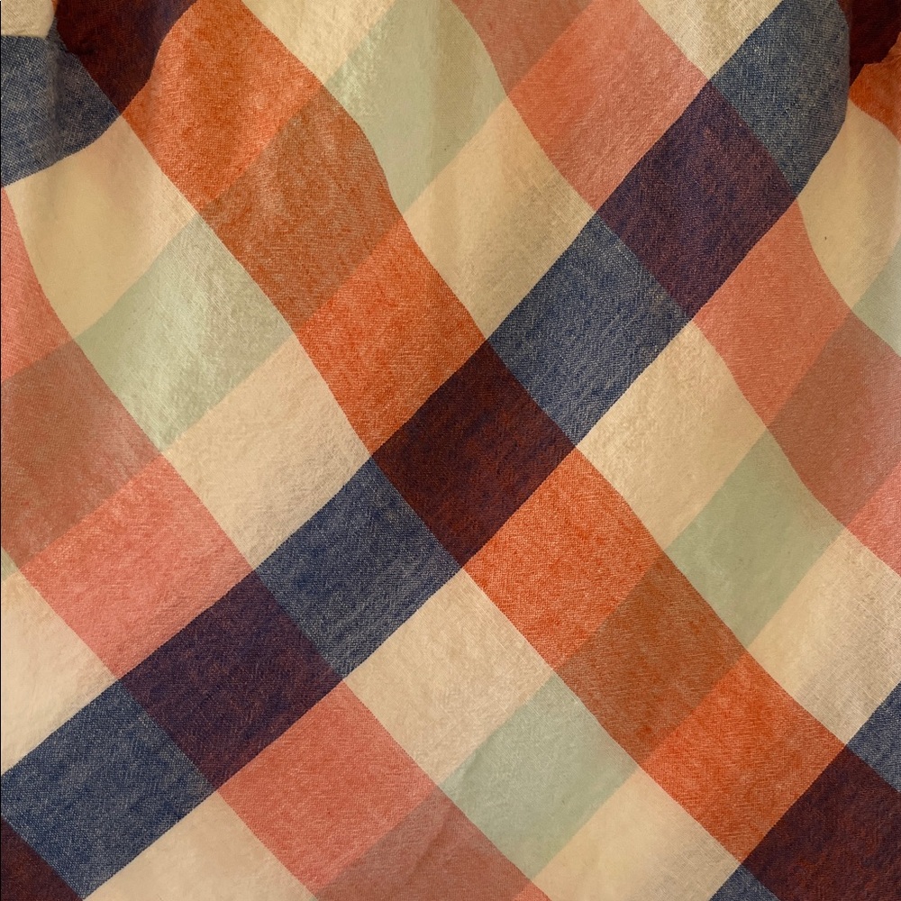 Universal Thread Multicolor Checkered Tank Top - image 2